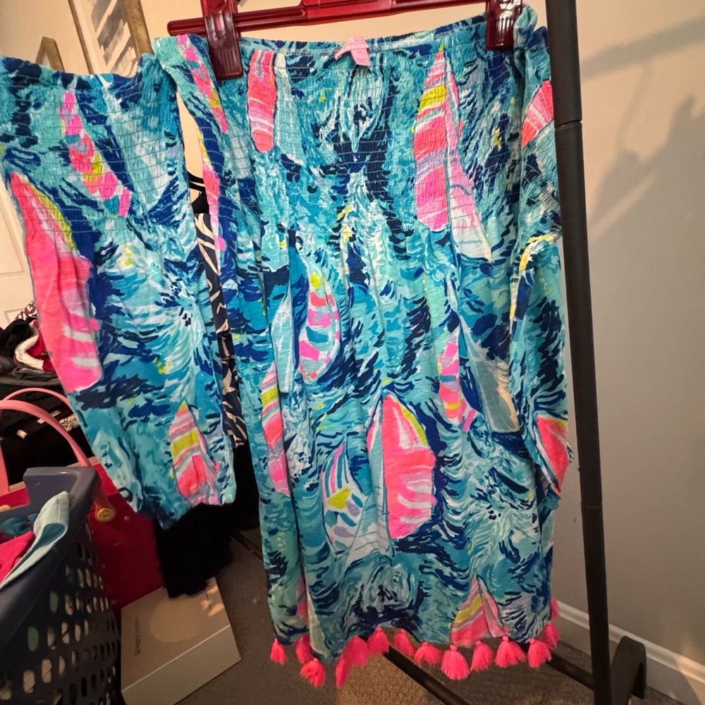 Lilly Pulitzer Blue and Pink dress